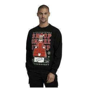 NWT Dogg Supply by Snoop Dog. Snoop on the Stoop Christmas Sweatshirt. 3X